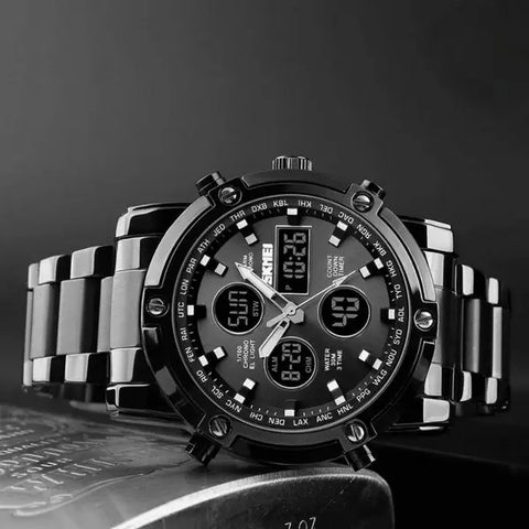 RELOJ EN ACERO SKMEI 1389