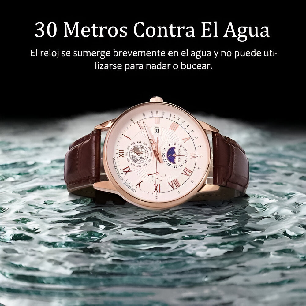 RELOJ POEDAGAR 908 CUERO