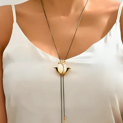Collar Rouse – Chapado oro 18K – Diseño Exclusivo