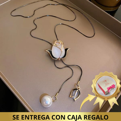 Collar Rouse – Chapado oro 18K – Diseño Exclusivo